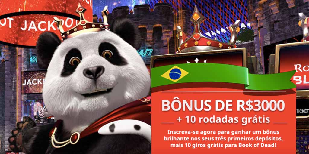 Bônus de boas-vindas de Royal Panda Casino